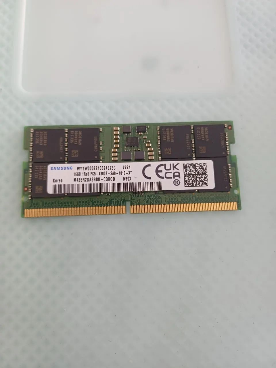 DDR5-4800 16GB SAMSUNG メモリー 8GBx2枚 Memoria ddr5 samsung 4800 16gb - Memória RAM - Bairro Alto