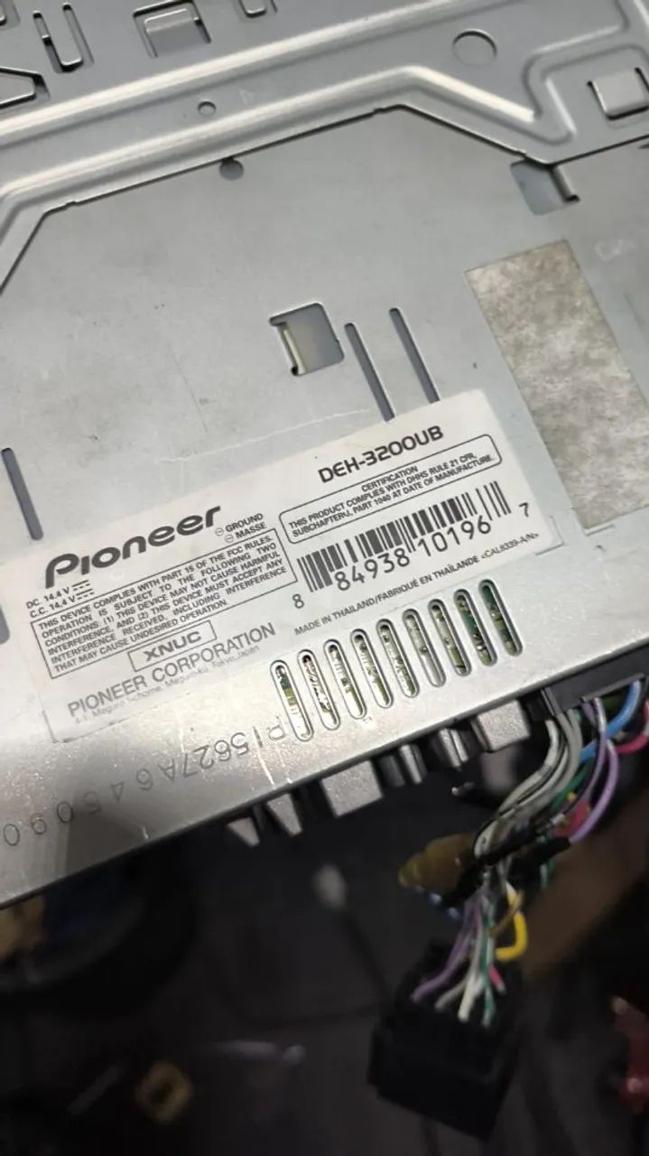 Rádio Pionner DEH 3200ub  - Foto 5