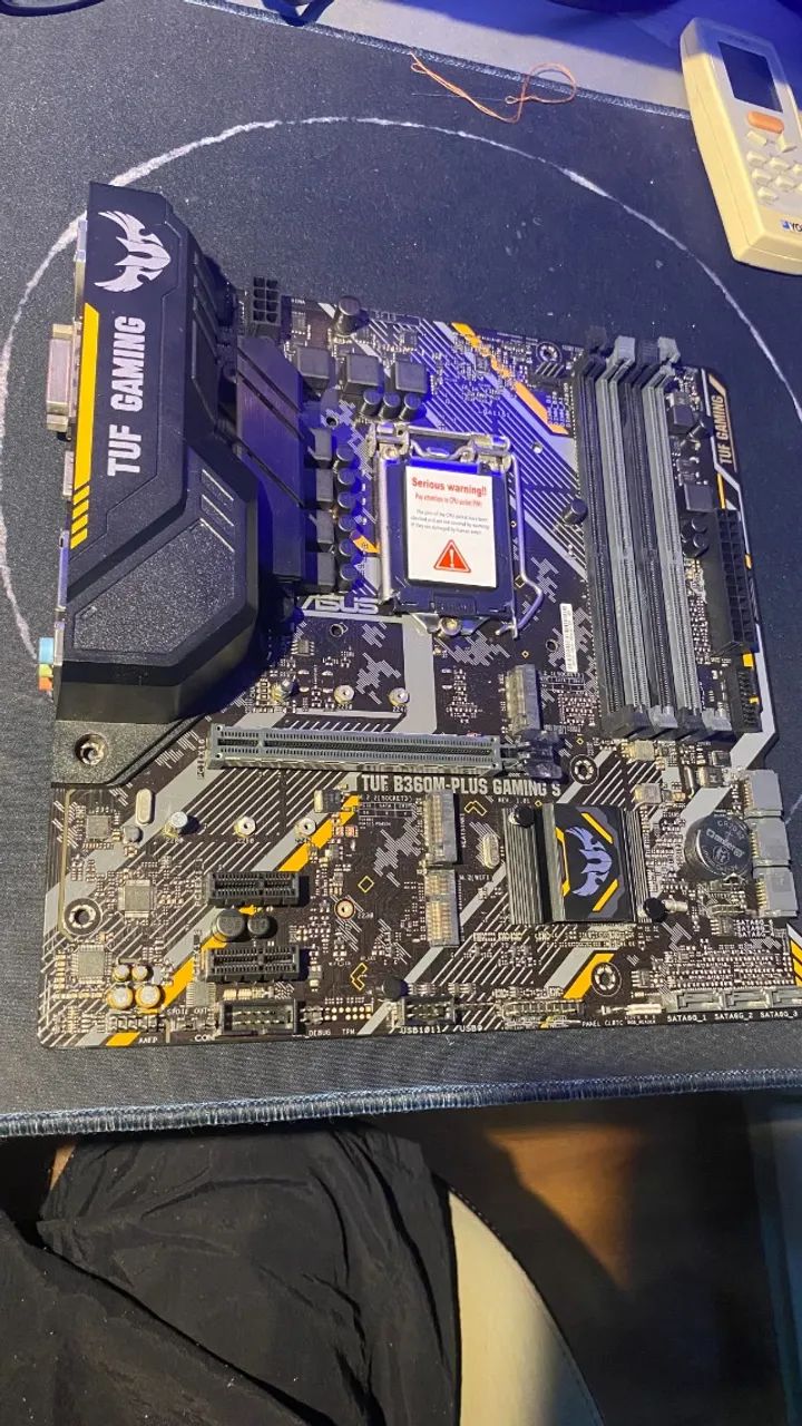 Placa-mãe Asus Tuf B360m-plus Gaming Ddr4 - Foto 5