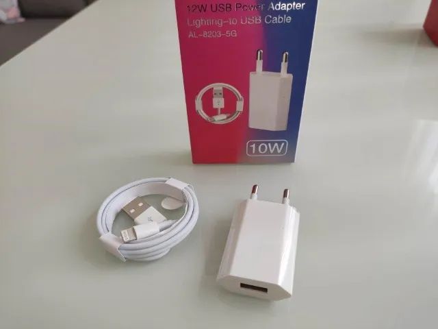 Carregador  e Cabo para Iphone Altomex 10w