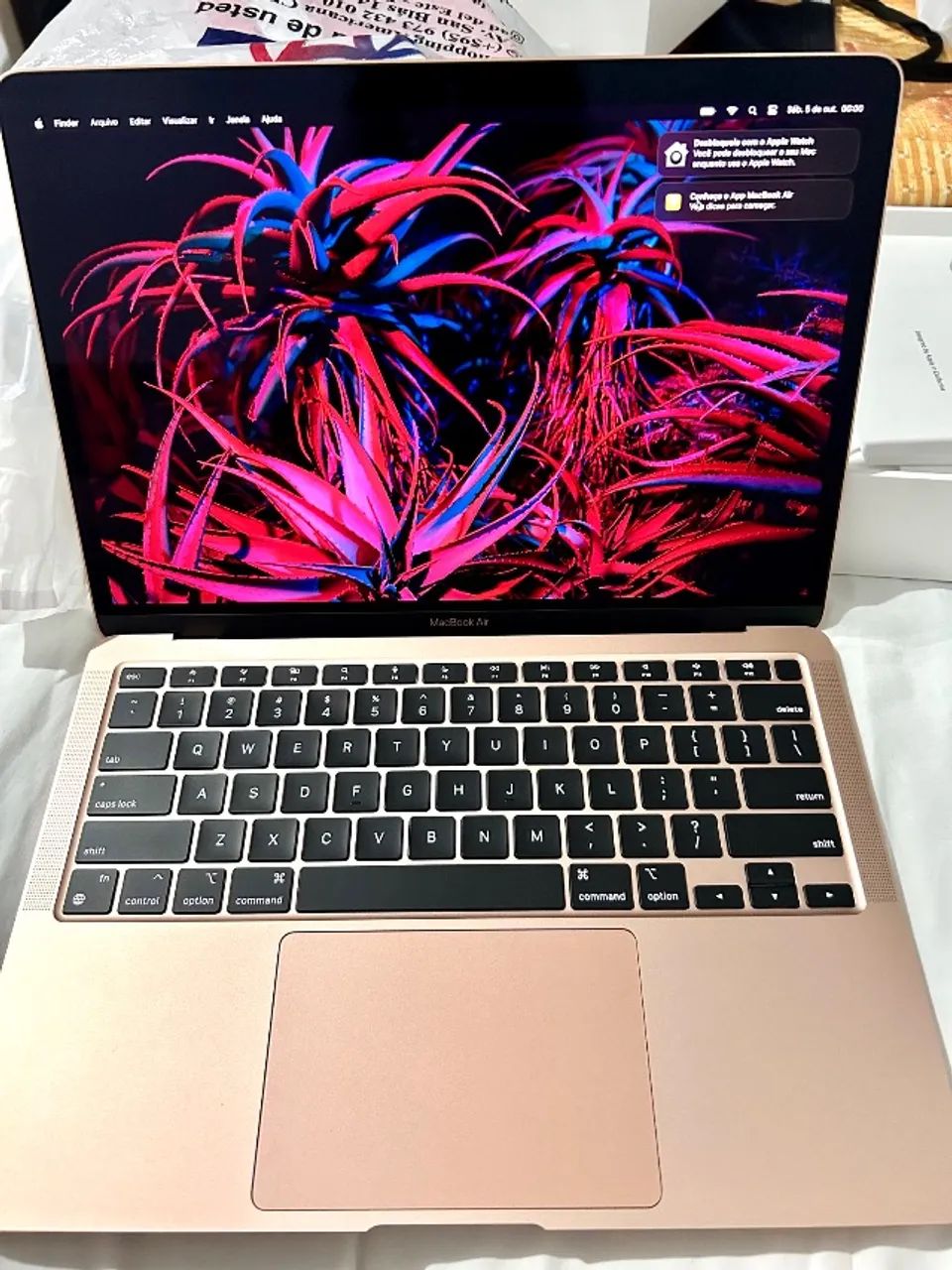 MacBook Air M1 rose gold perfeito - Notebooks - Catete, Rio de