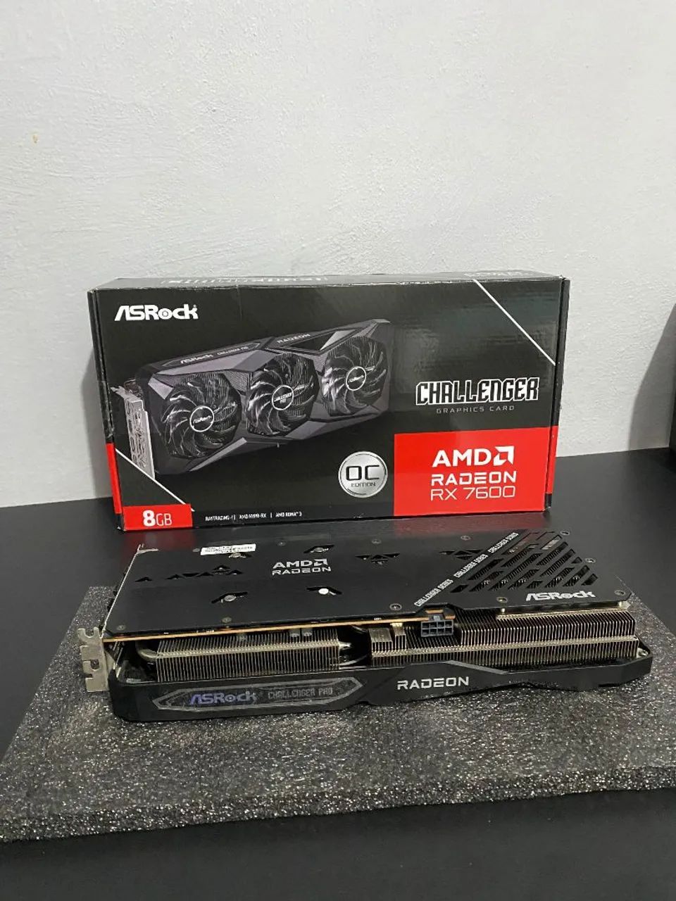 Amd Radeon RX7600 triple fan 8gb - Foto 2