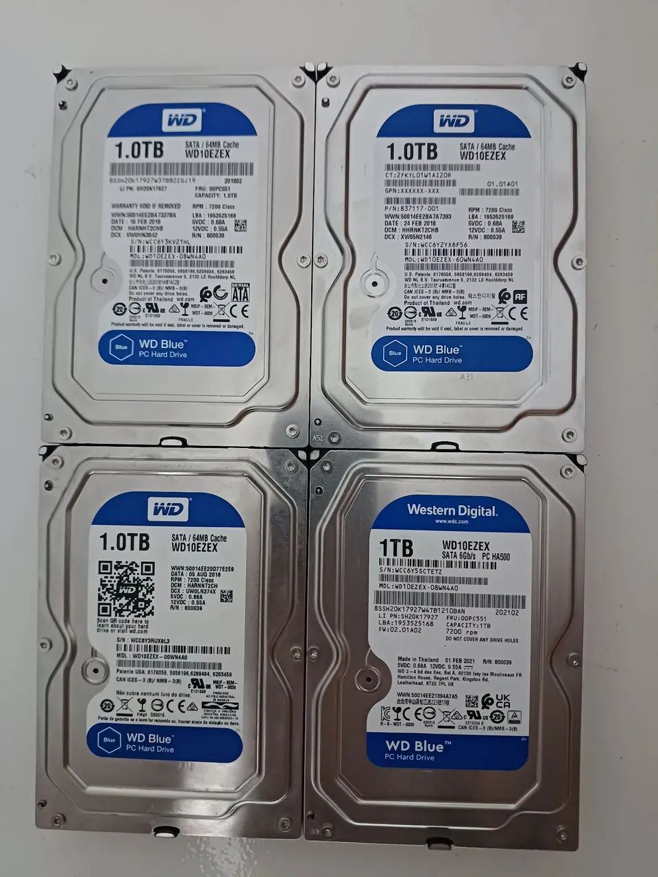 4 hds 1tb wd Blue cftv nvr dvr cpu  - Foto 5