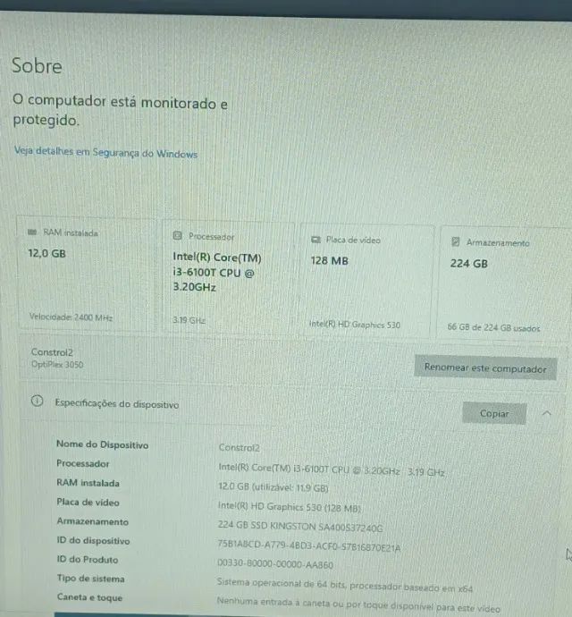Mini Desk Optiflex 3050 DELL - Foto 5