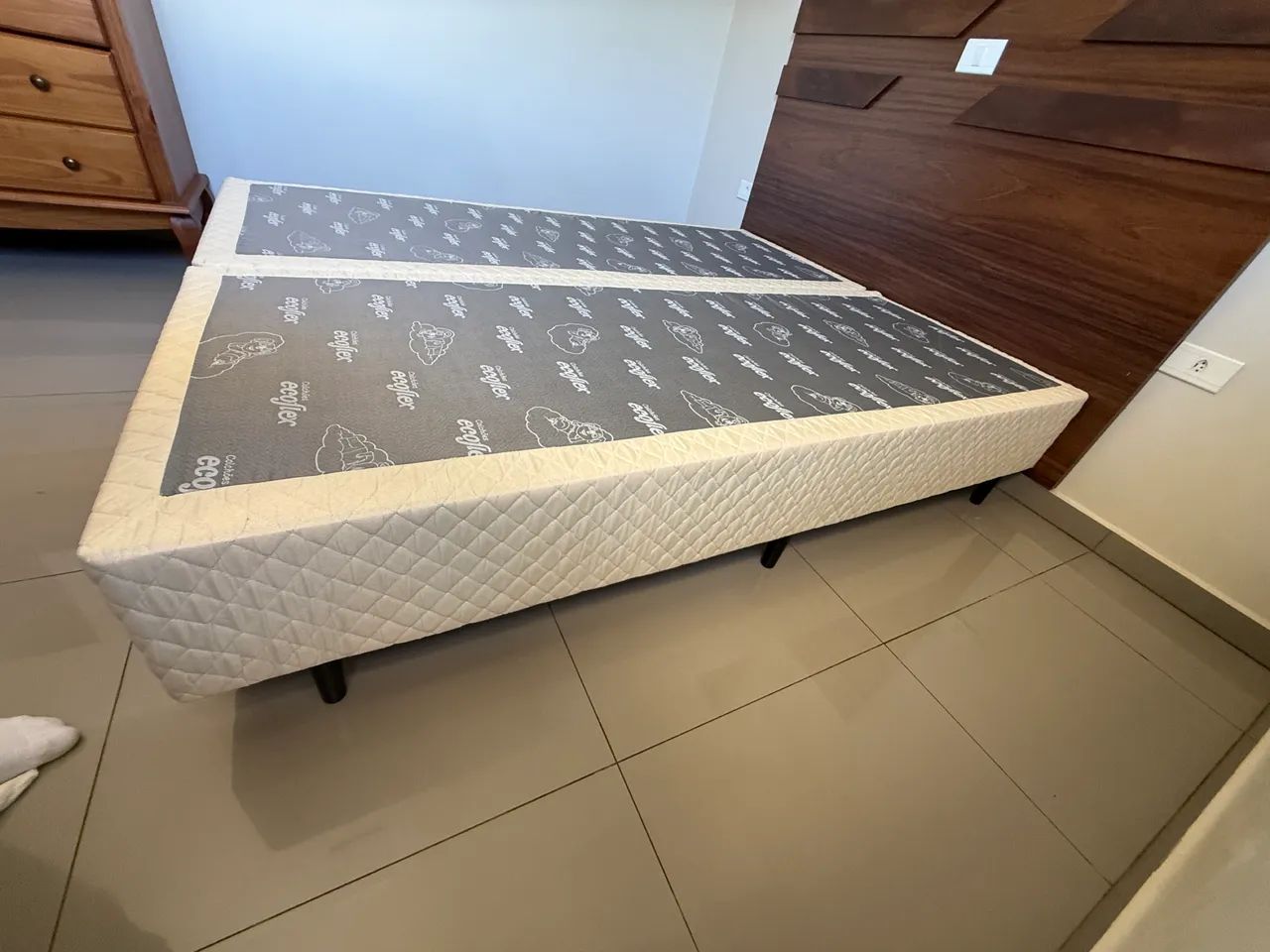 BASE DE CAMA QUEEN ECOFLEX - NOVA, NUNCA USADA - Foto 5