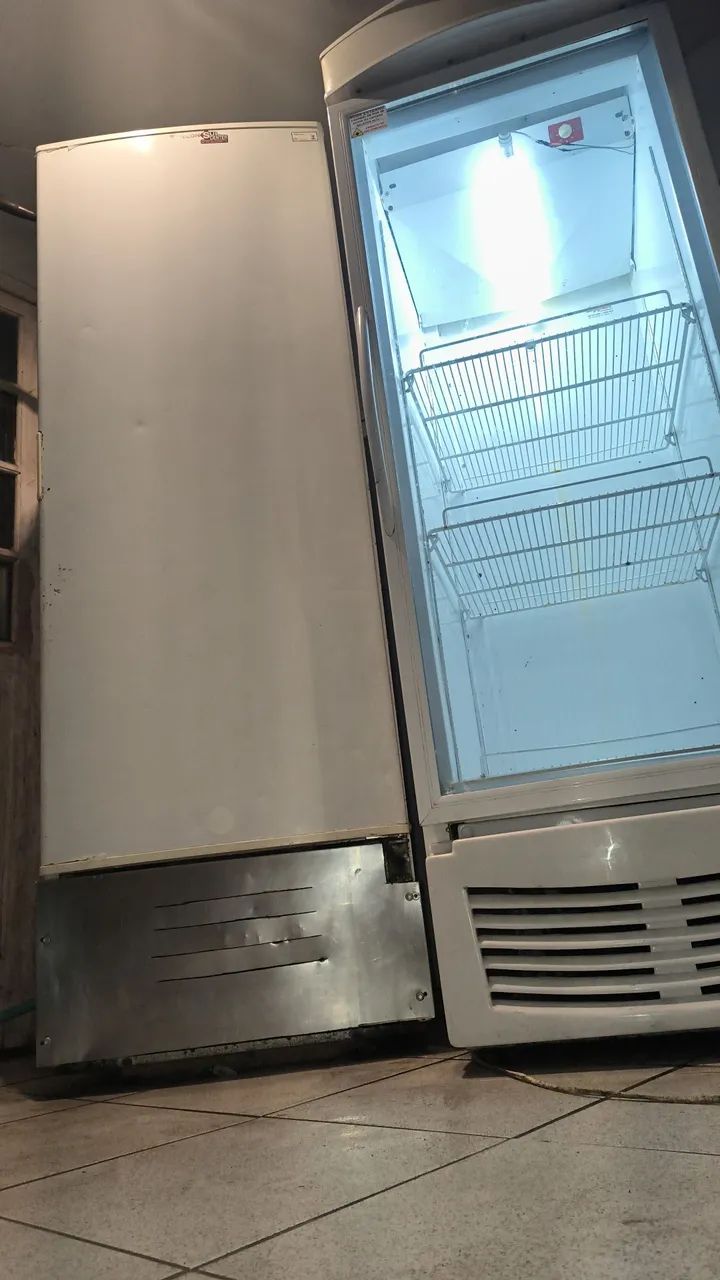 Freezer e expositor de bebidas visa cooler entrega grátis em pleno funcionamento 220v  - Foto 5