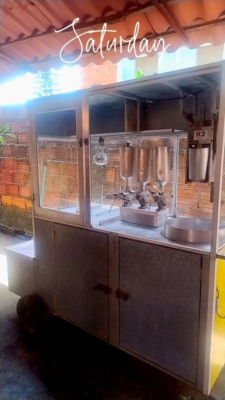 Carrocinha de pipoca e churros  - Foto 5