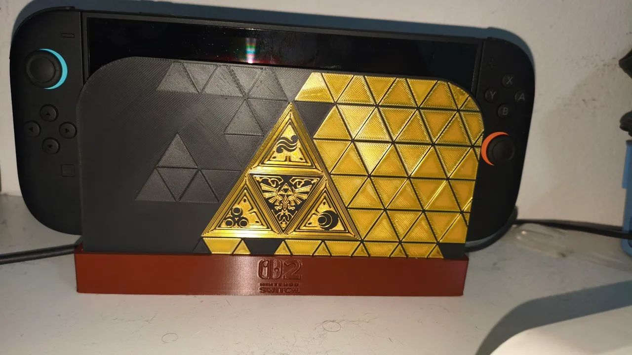 Capa dock switch 2 Zelda 40 anos - Foto 3