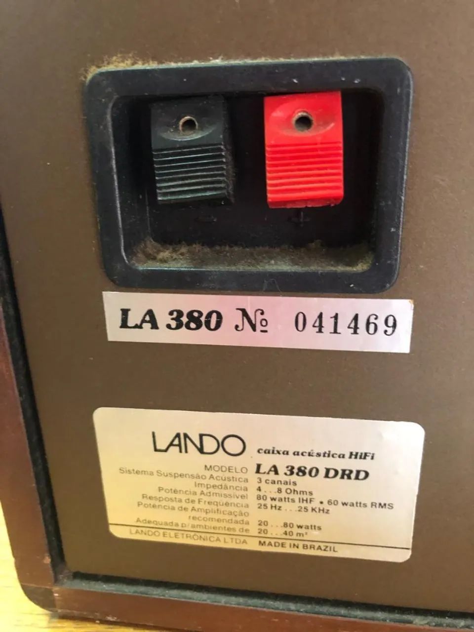 Caixa de Som Lando LA 380 80W - Foto 4