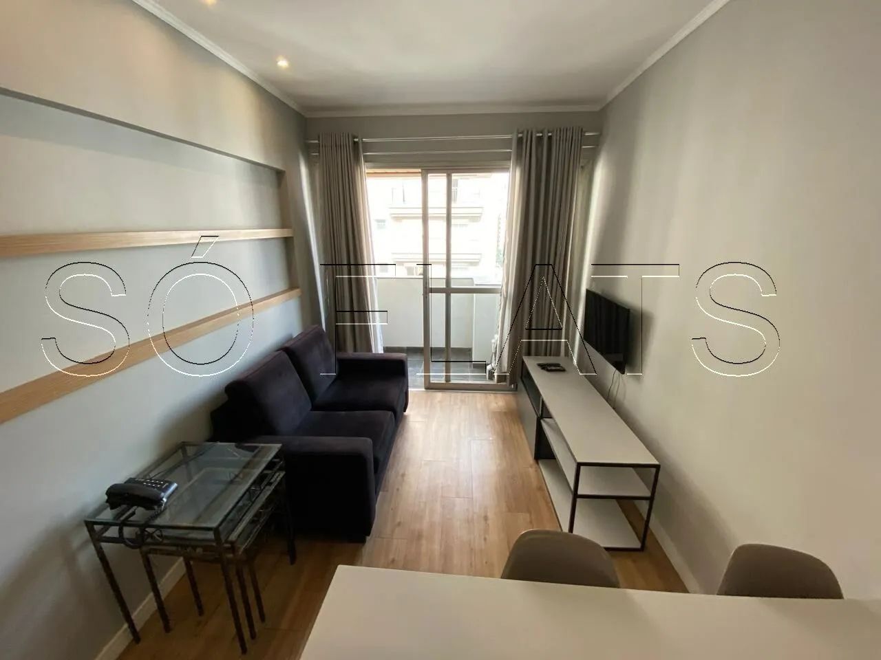 Flat 32m² à venda em Moema com varanda e vaga | Próximo ao Parque Ibirapuera