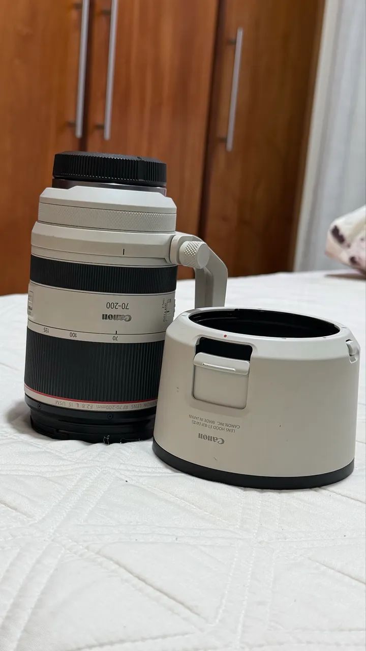 Lente Canon Rf 70-200mm F/2.8l Is Usm Com Parasol - Foto 2