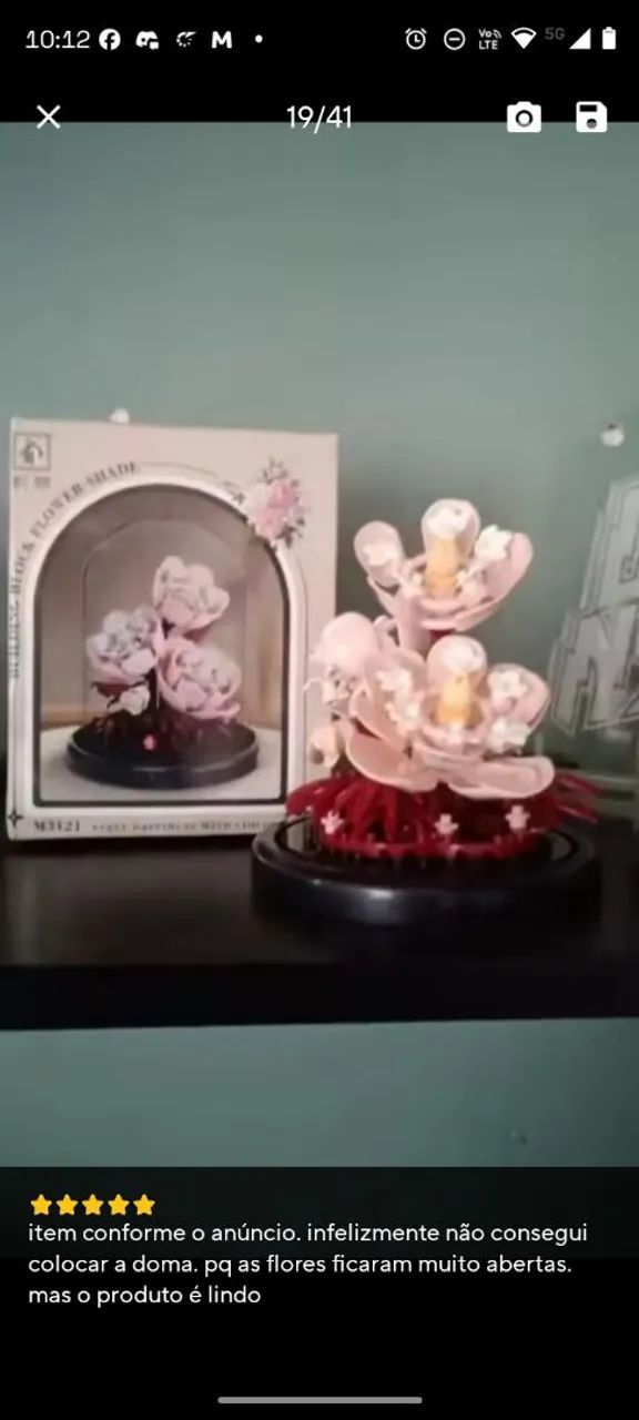 Lego: Flores montáveis