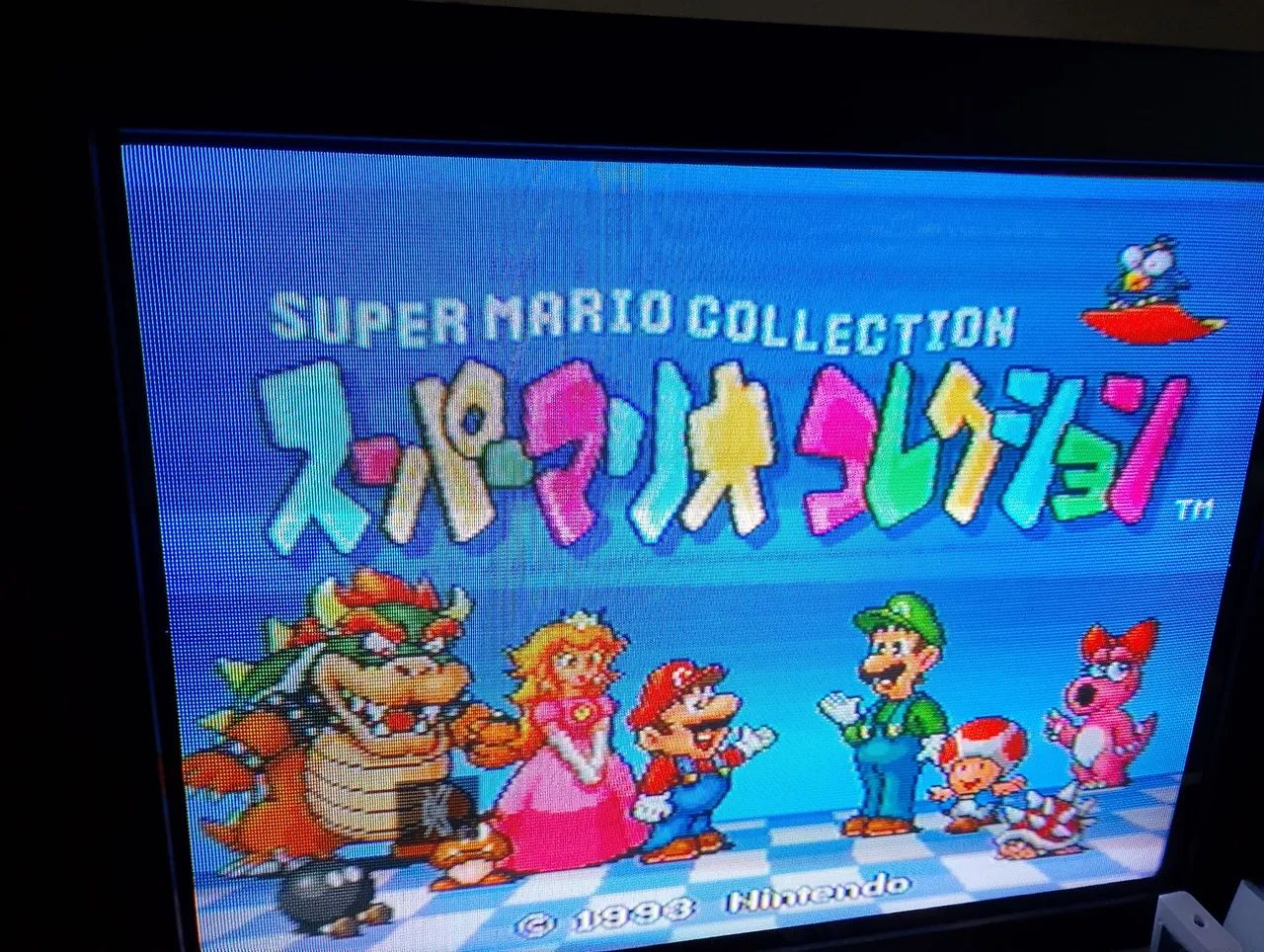 Super Mario ALL Star SNES japonês paralelo salvando - Jogos de