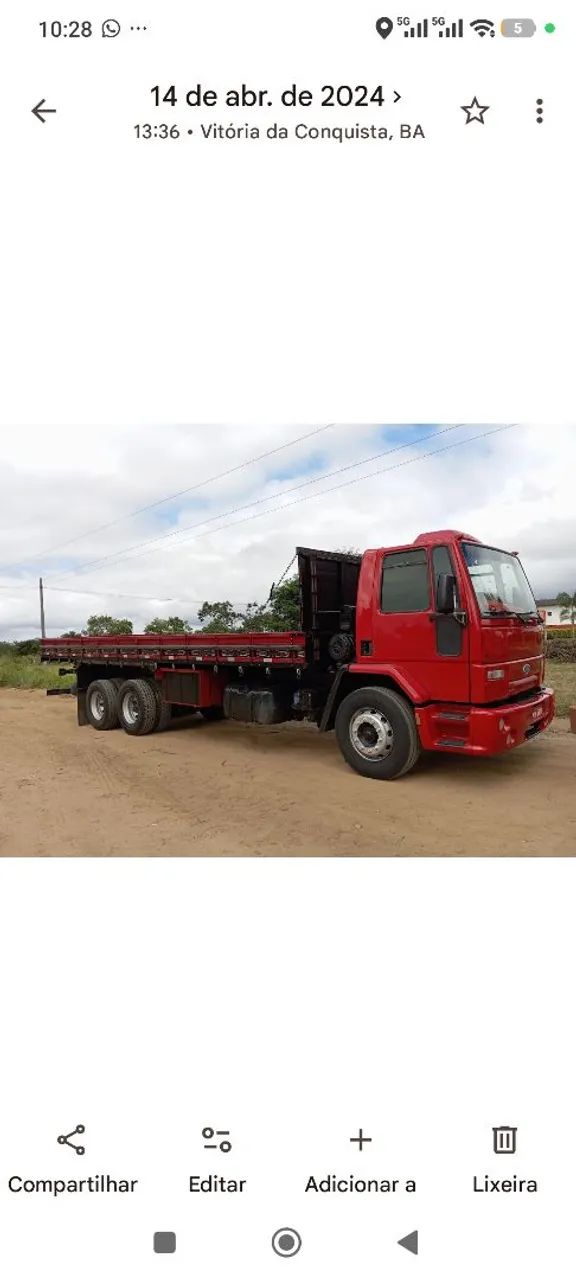 Ford cargo 2428 2009 - Foto 2