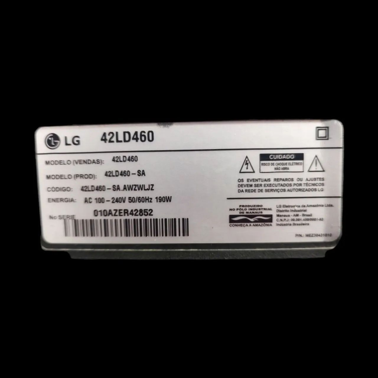 Tv  42" polegadas 42LD460 Digital Semi Nova - Foto 3