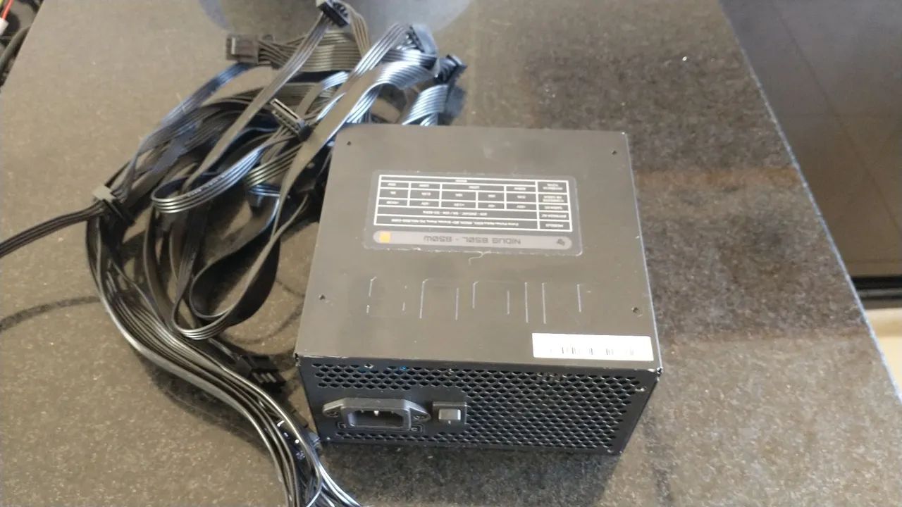 Fonte Pichau Nidus 650W 80 Plus Bronze - Ótimo Estado - Foto 3