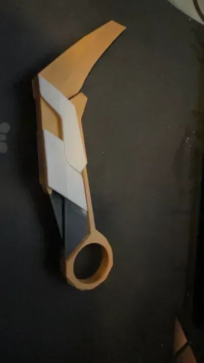 Valorant Prime Karambit funcional retrátil - Foto 3