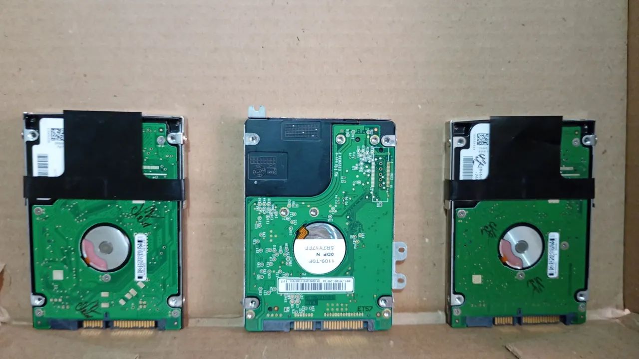 Lote 3 HDs Notebook 80GB SATA 2.5" (Seagate / WD / Maxtor) - Foto 2