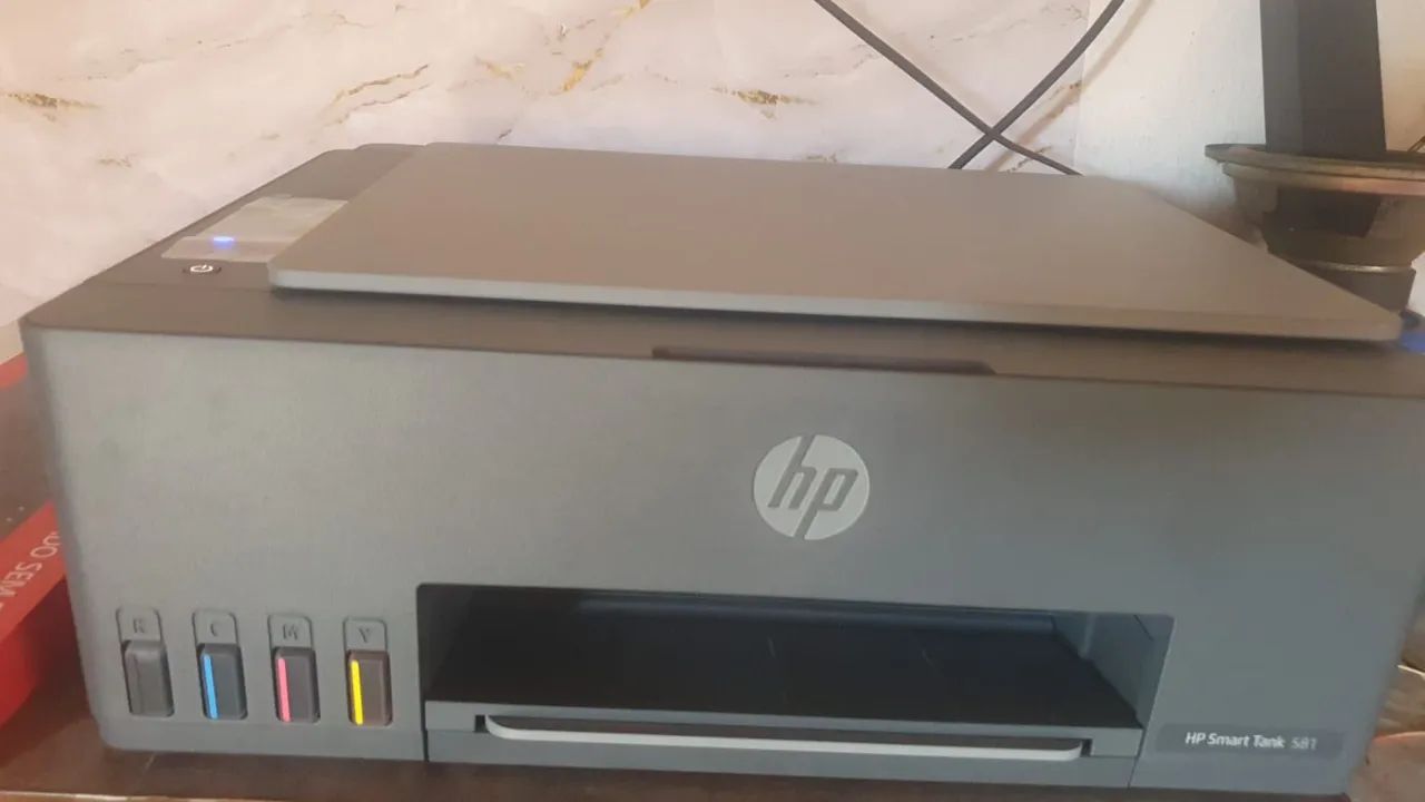 Vendo impressora Hp ecotank 581 nova - Foto 2