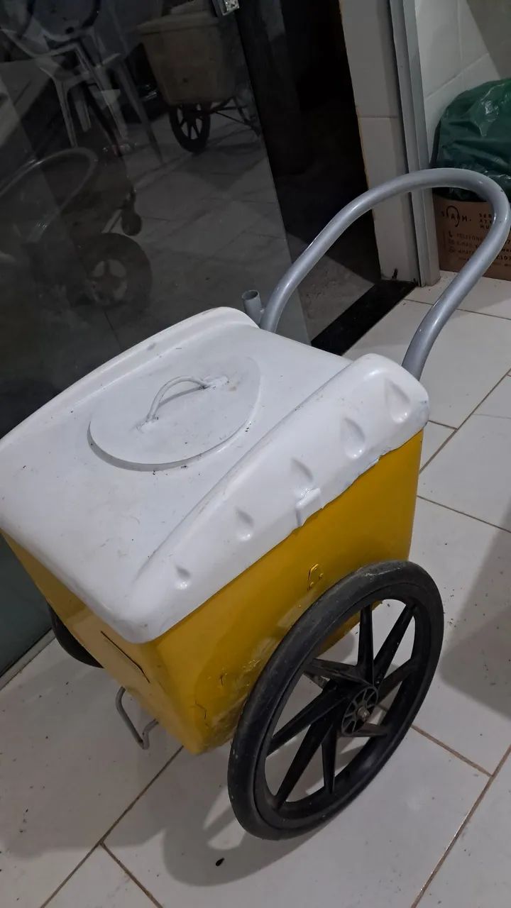 Kit com 3 carrinhos de picolé + 1 quadro  - Foto 4