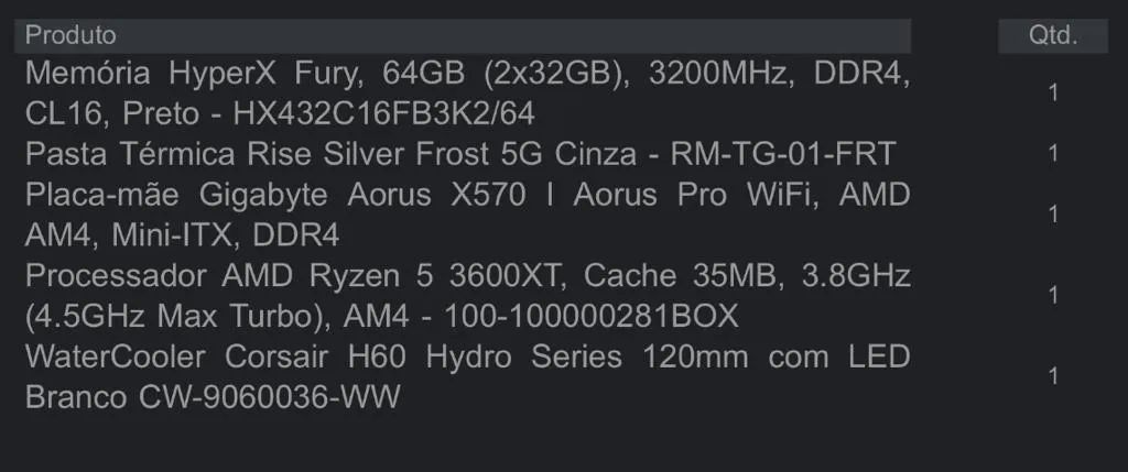 Super PC Gamer compacto 64GB RAM e GPU - Foto 4