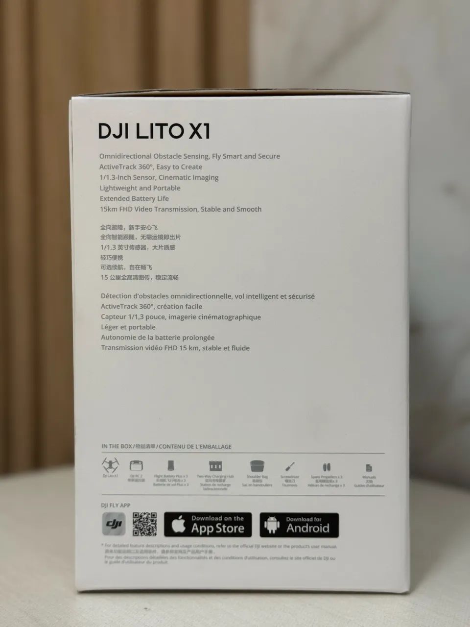 DRONE DJI LITO X1 FLY MORE COMBO PLUS - NOVO/LACRADO - Foto 3