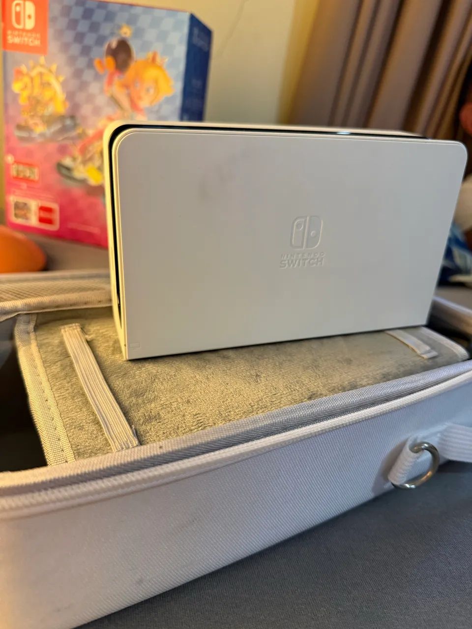 Nintendo Switch Oled Branco - Foto 3