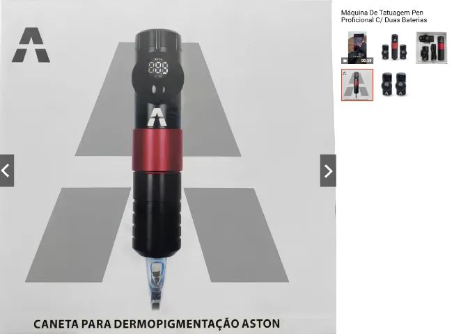 Aston Pen e Fonte Digital + assessórios  - Foto 3