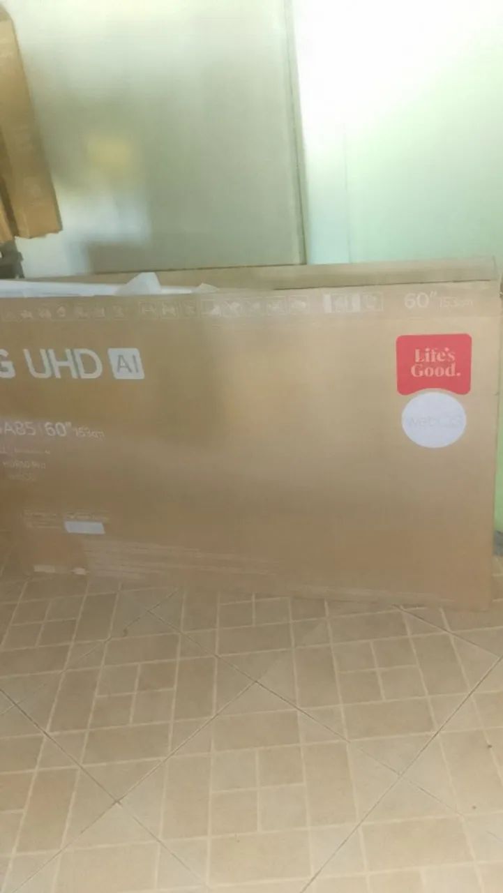 CAIXA DE TV SMART COM ISOPOR 43, 55 e 60 POLEGADAS  - Foto 2