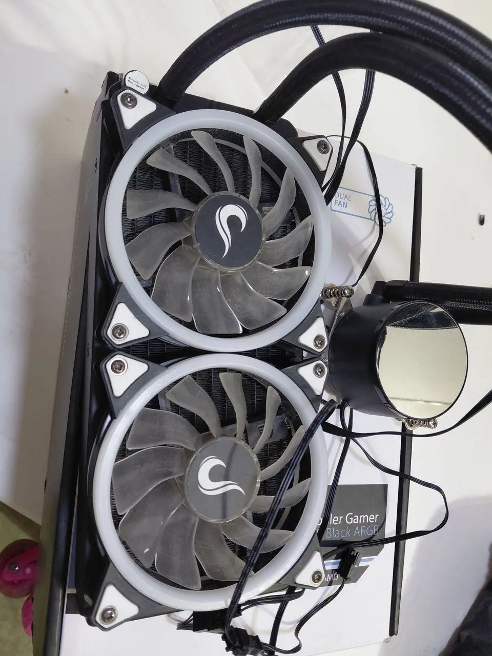 Water cooler rise mode Black argb