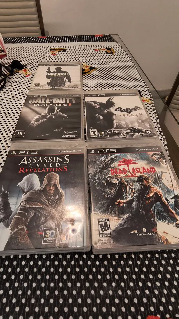 5 jogos PS3 / praticamente sem uso - Foto 2