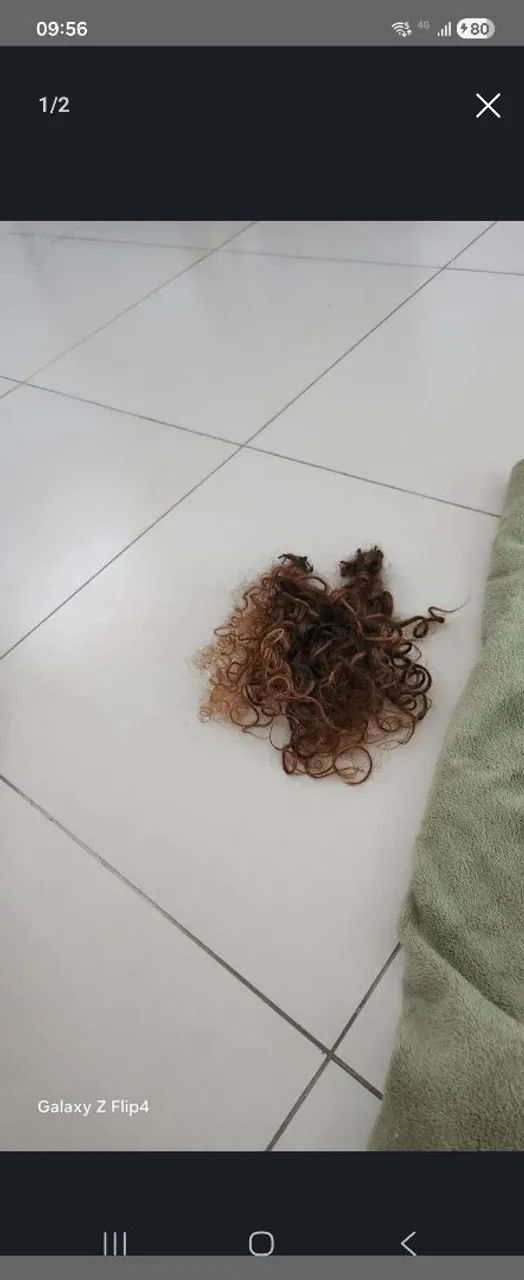 Vendo cabelo cacheados natural humano  - Foto 2
