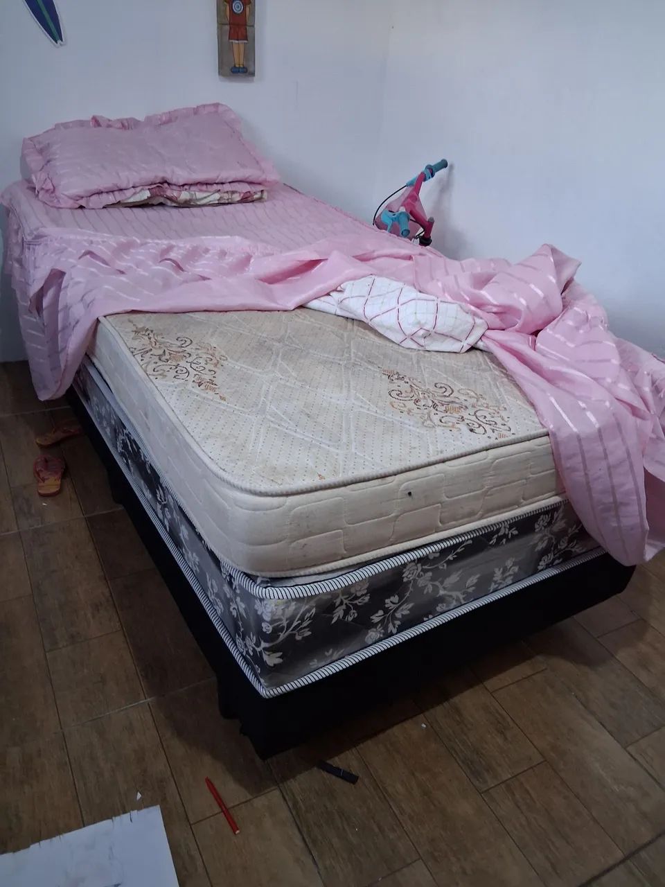 Base de solteiro com colchao - Foto 4