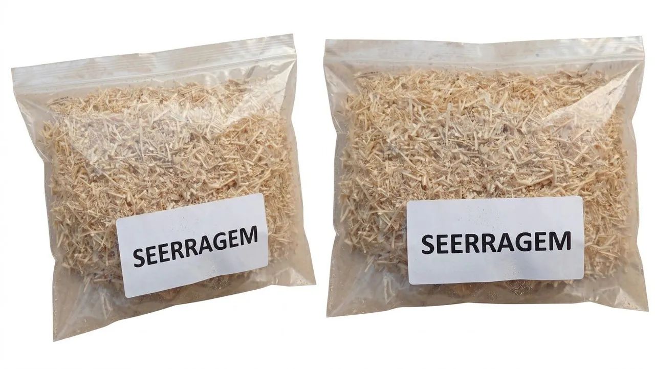 Serragem para viveiros