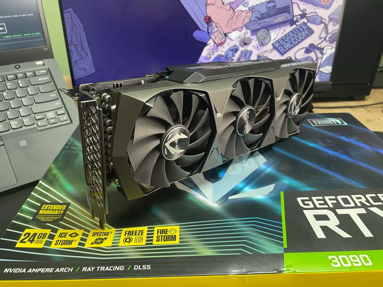 RTX3090 Zotac Trinity 24G Vram