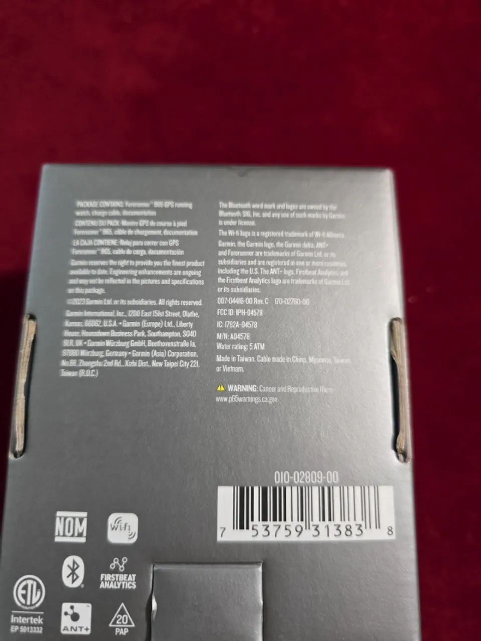  Garmin Forerunner 965 novo na caixa - Foto 2