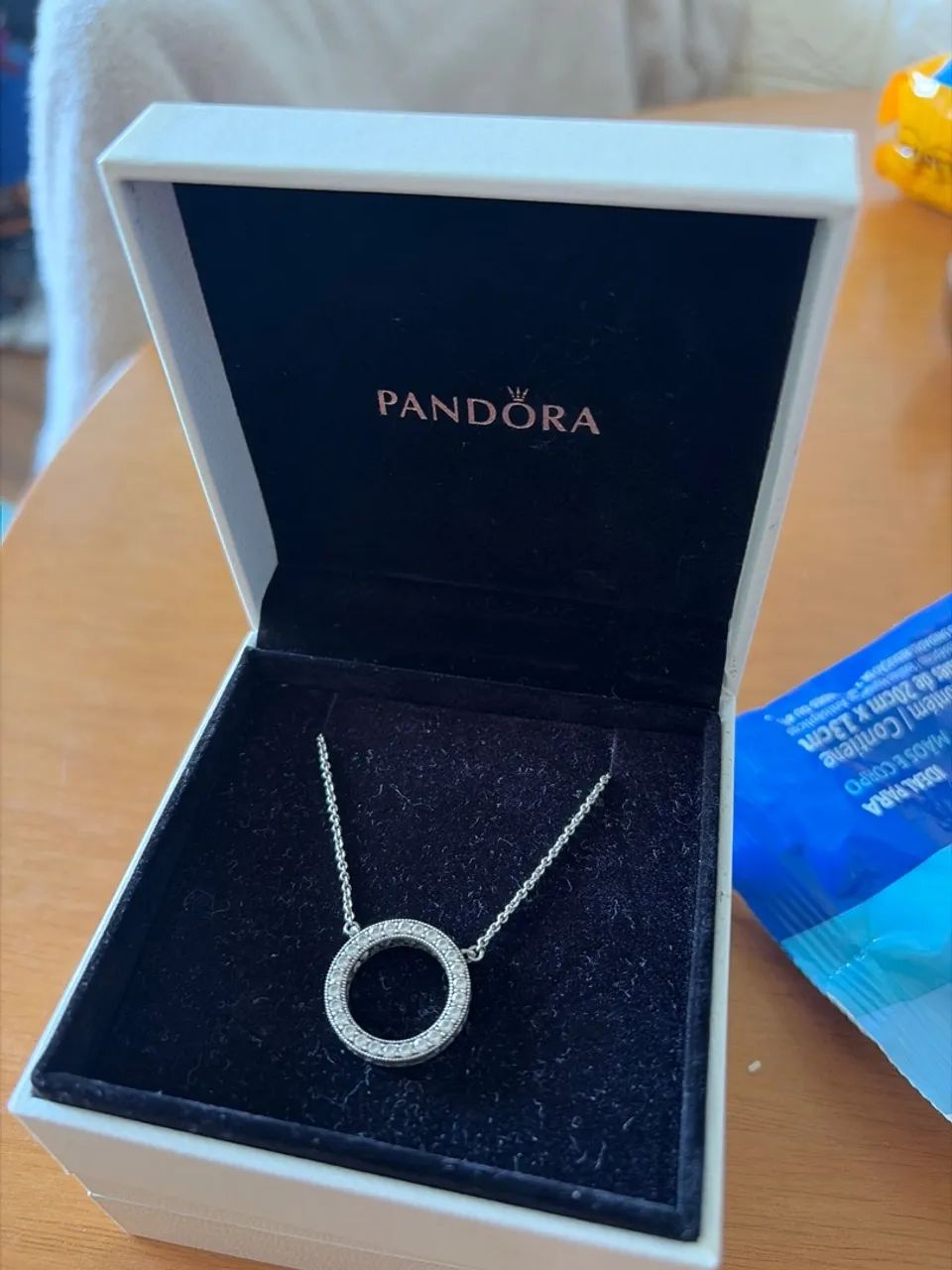 Colar círculo brilhante Pandora  - Foto 4