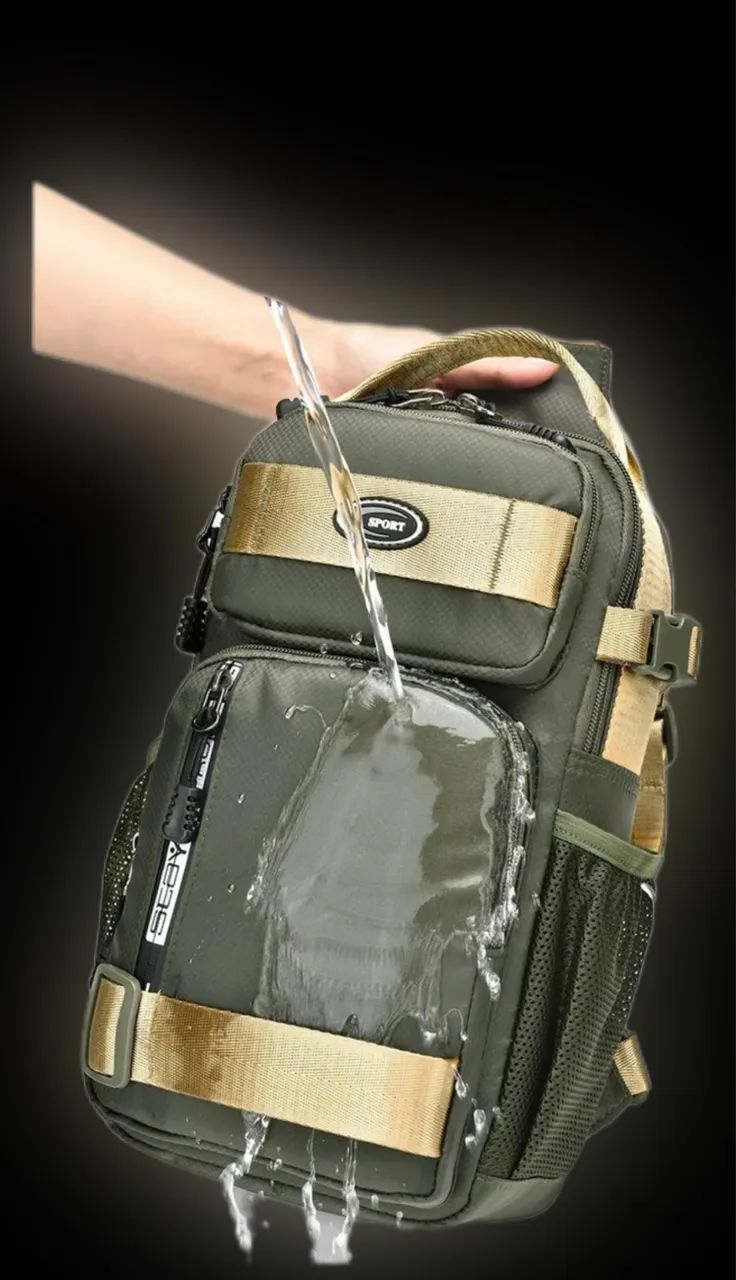 Bag Bolsa Transversal Masculina Impermeável 