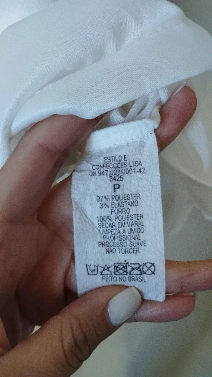 vestido bege bordado - Foto 5