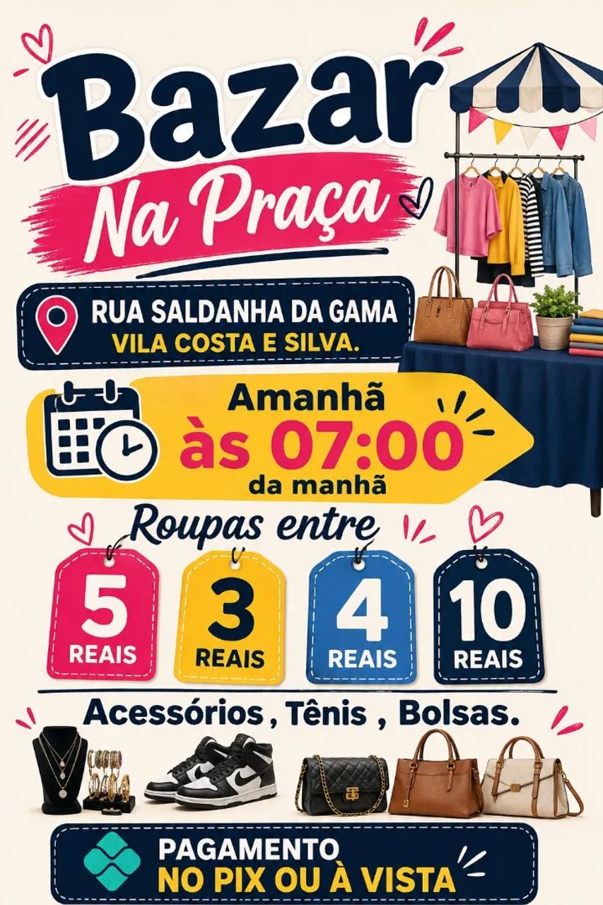 BAZAR NA PRAÇA 