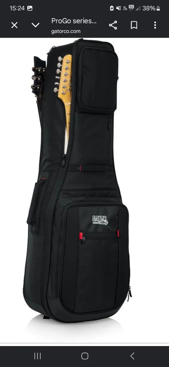 Bag case para baixo Gator duplo / mono / gator / profissional 