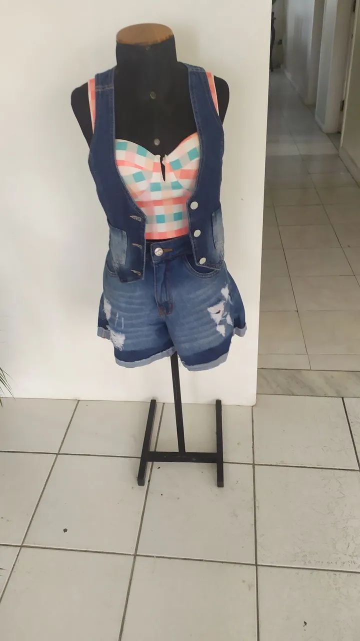 Colete jeans c&a Tam 38 - Foto 5