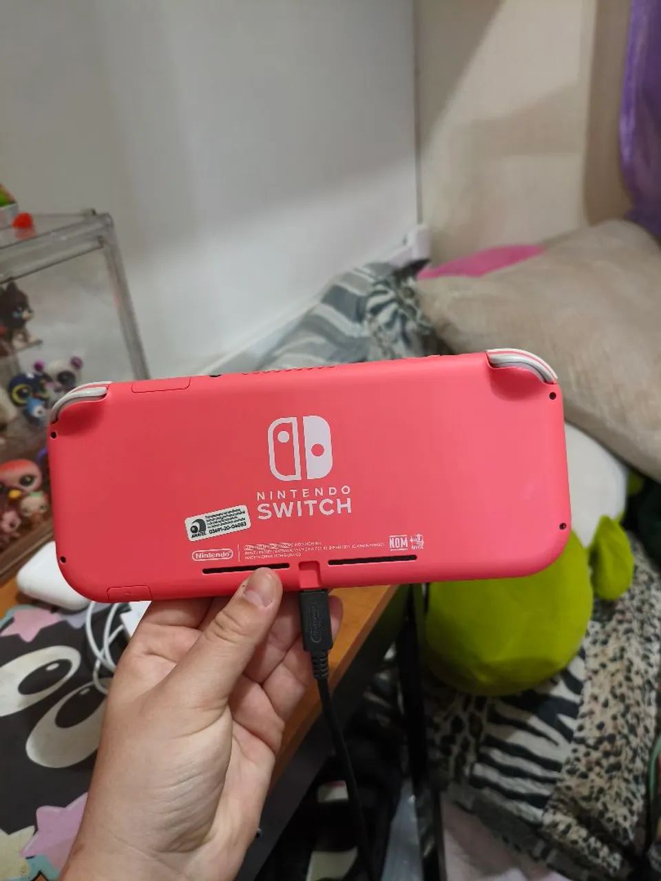 Nintendo switch lite rosa desbloqueado  - Foto 2