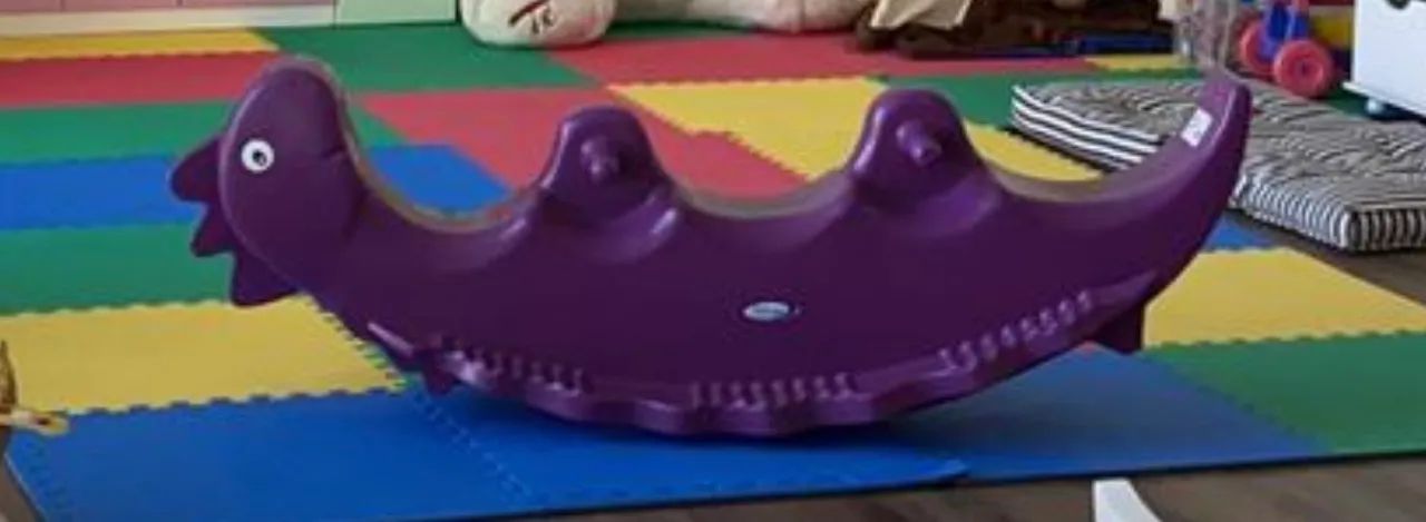 Gangorra Dinossauro Infantil - Diversão Garantida