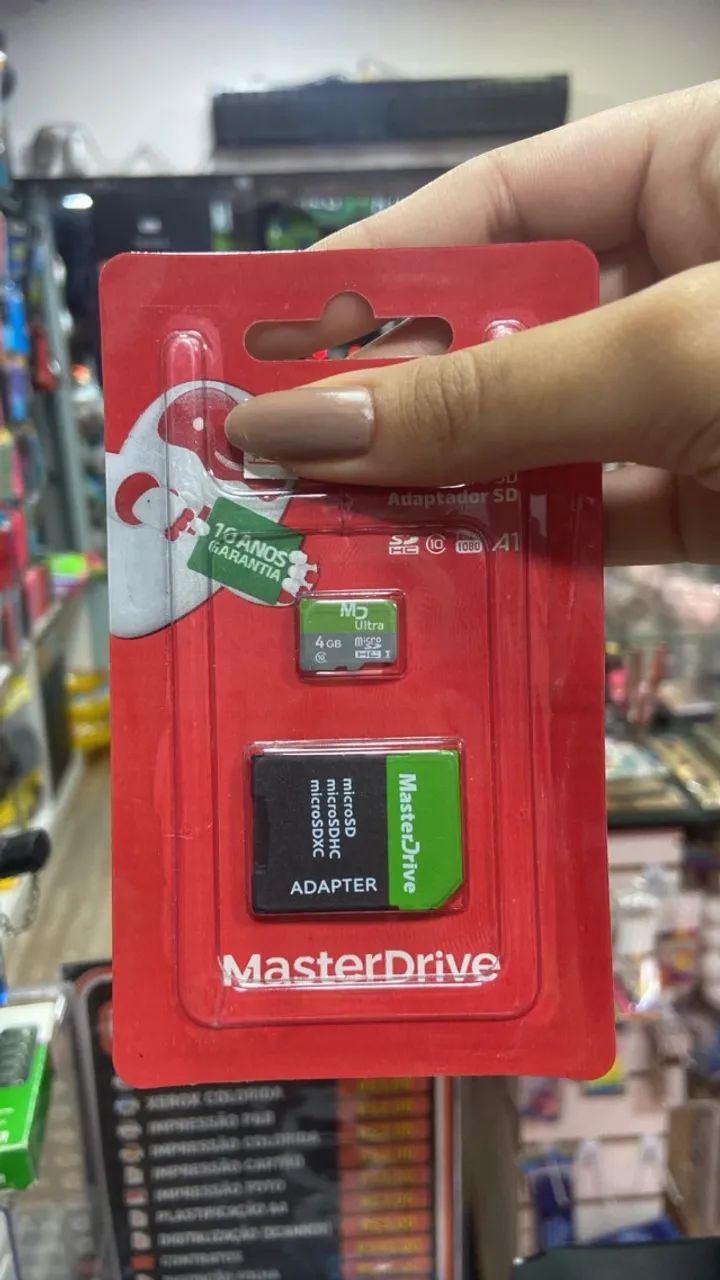 CARTÃO MICRO SD 4GB