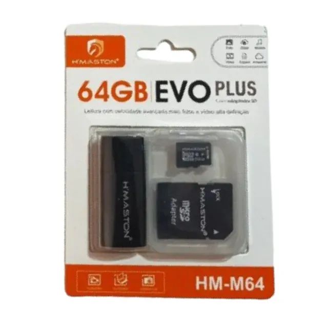 Cartão Memória 64gb Micro Sd Hmaston