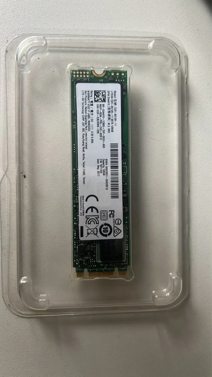 Vendo SSD 128 gb 