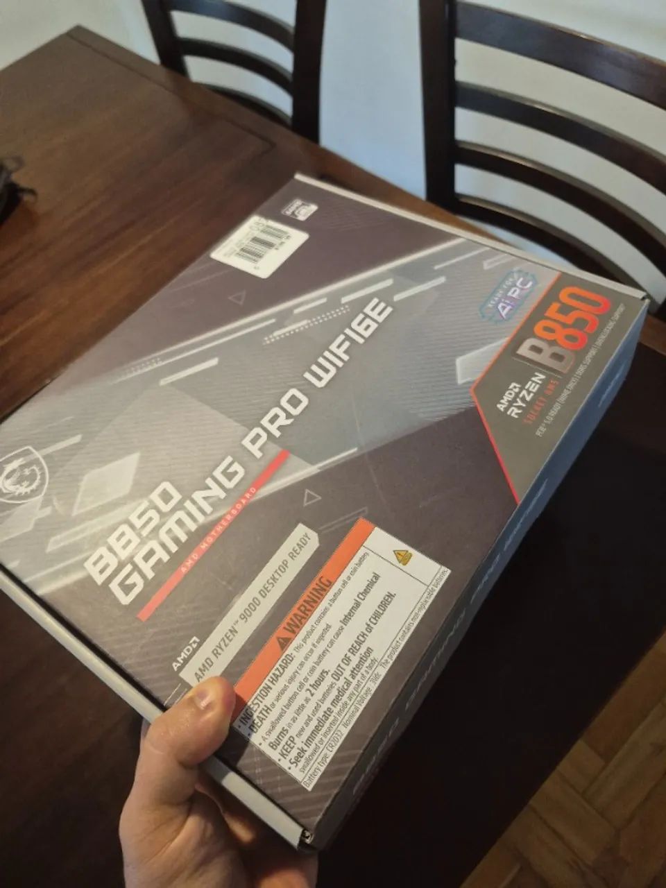 MSI B850 GAMING PRO WIFI6E - Placa-mãe ATX  - Foto 5