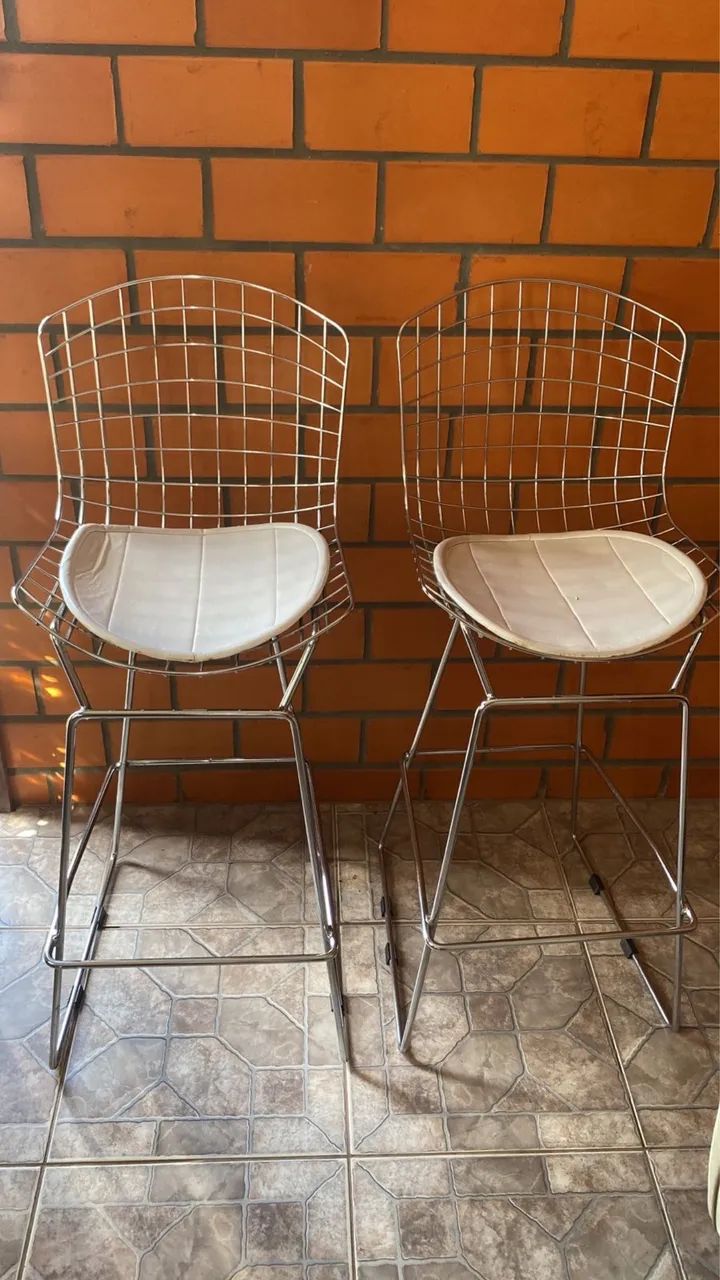 Banquetas cromadas 