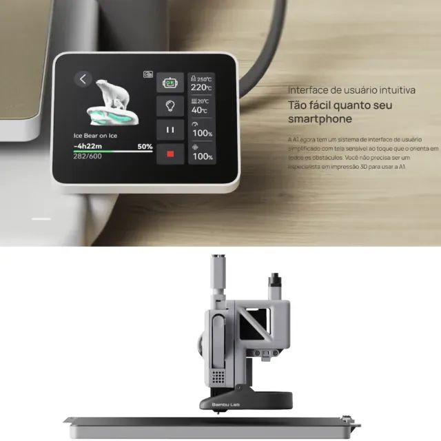 Impressora 3D Bambu Lab A1 Combo AMS Lite Bivolt - Foto 4